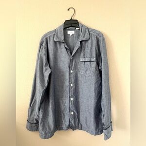❗️MOVING SALE: MAKE AN OFFER❗️ J. Crew Denim Chambray Button Down Pajama Top